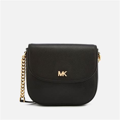 michael kors half dome crossbody bag black|Michael Kors black crossbody.